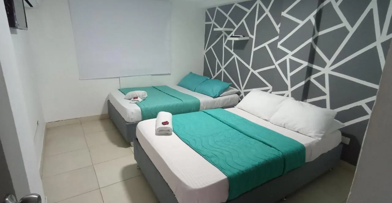 18 Apartamento Cerca Centro Historico Y Frente A La Playa Tipo Duplex Apartment Cartagena 0*,