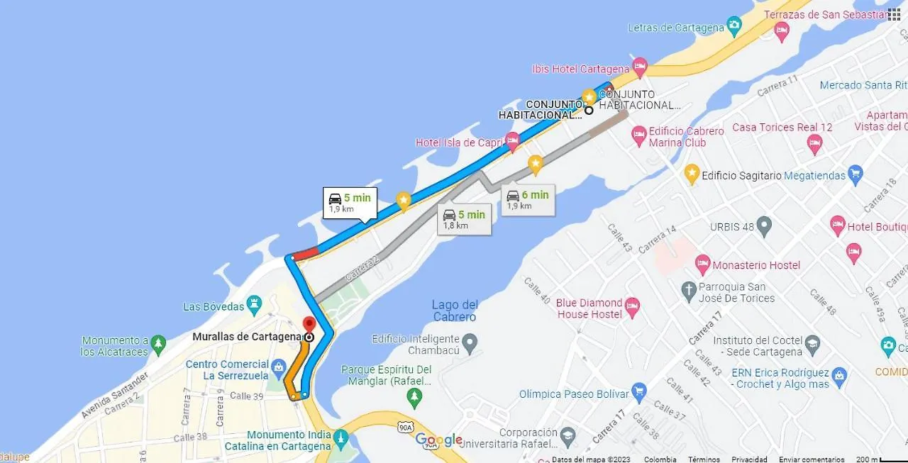 18 Apartamento Cerca Centro Historico Y Frente A La Playa Tipo Duplex Apartment Cartagena